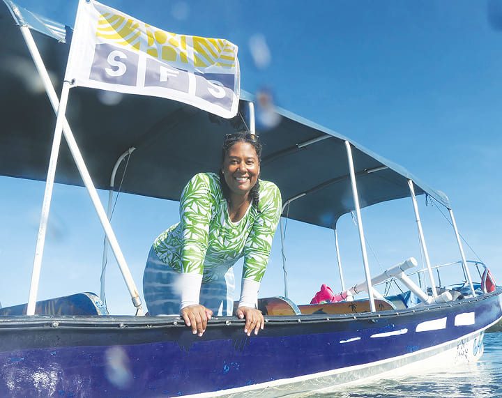 Cinda Scott en manglares